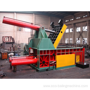 Hydraulic Automatic Waste Copper Scrap Bale Push-out Baler